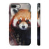 Red Panda in Watercolor - Impact Resistant Phone Case iPhone 8 Plus Glossy